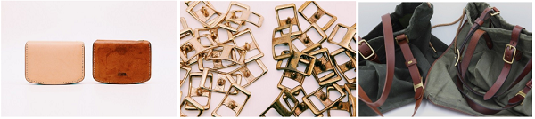 브라스보트(BRASSBOATS) 왁스캔버스 헌터그린 브리프케이스 (올리브 왁스)