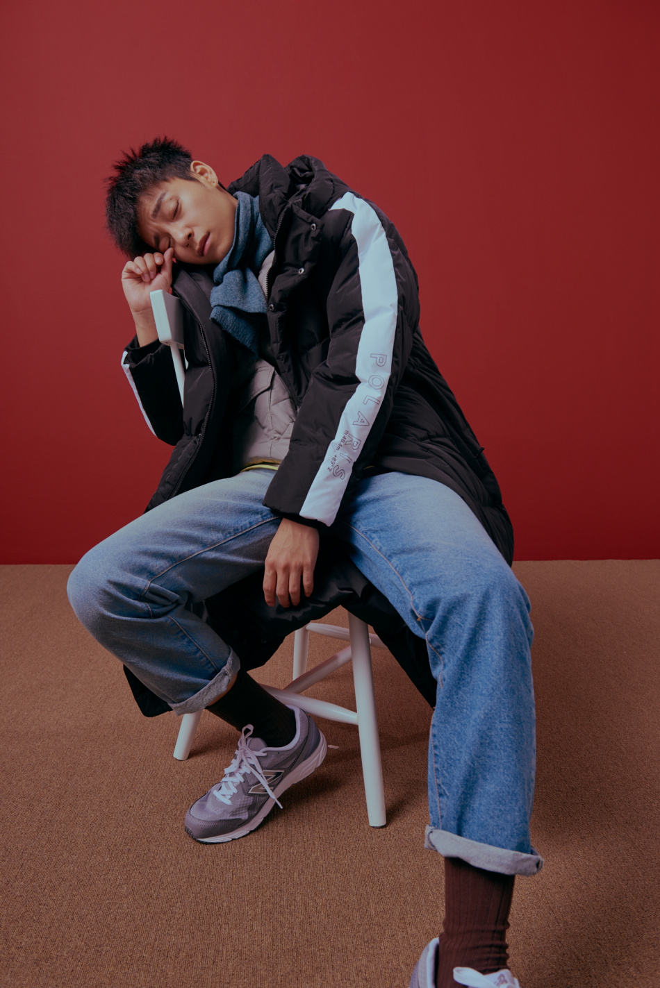 탑텐(TOPTEN) 폴라리스 EX 롱 다운 점퍼-블랙