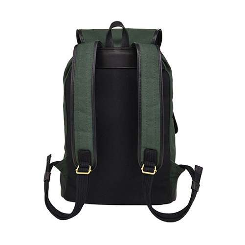 브라스보트(BRASSBOATS) 왁스캔버스 헌터그린 백팩 (올리브 왁스)