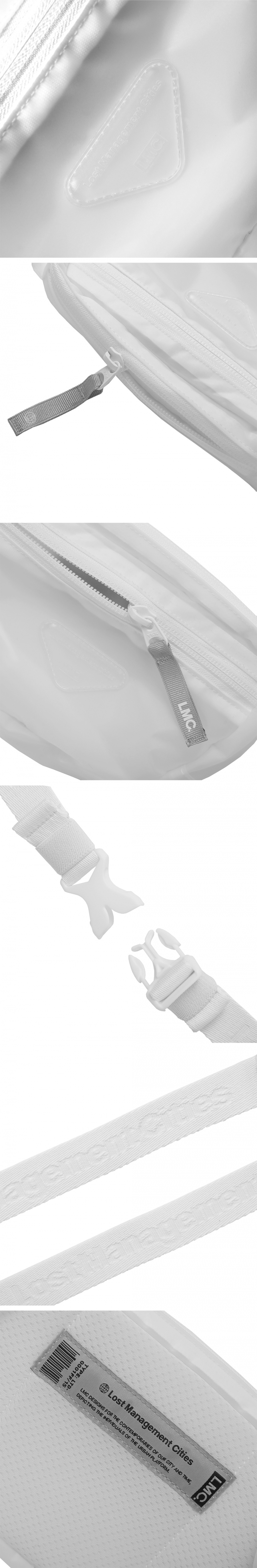 엘엠씨(LMC) LMC MILANO MINI FANNY PACK clear