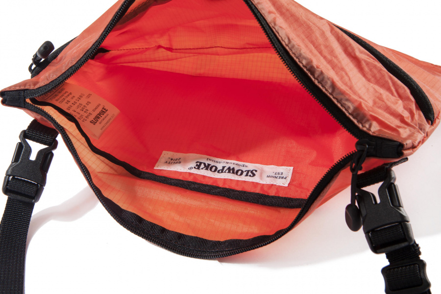슬로우포크(SLOWPOKE) Mini Cross Bag -orange-