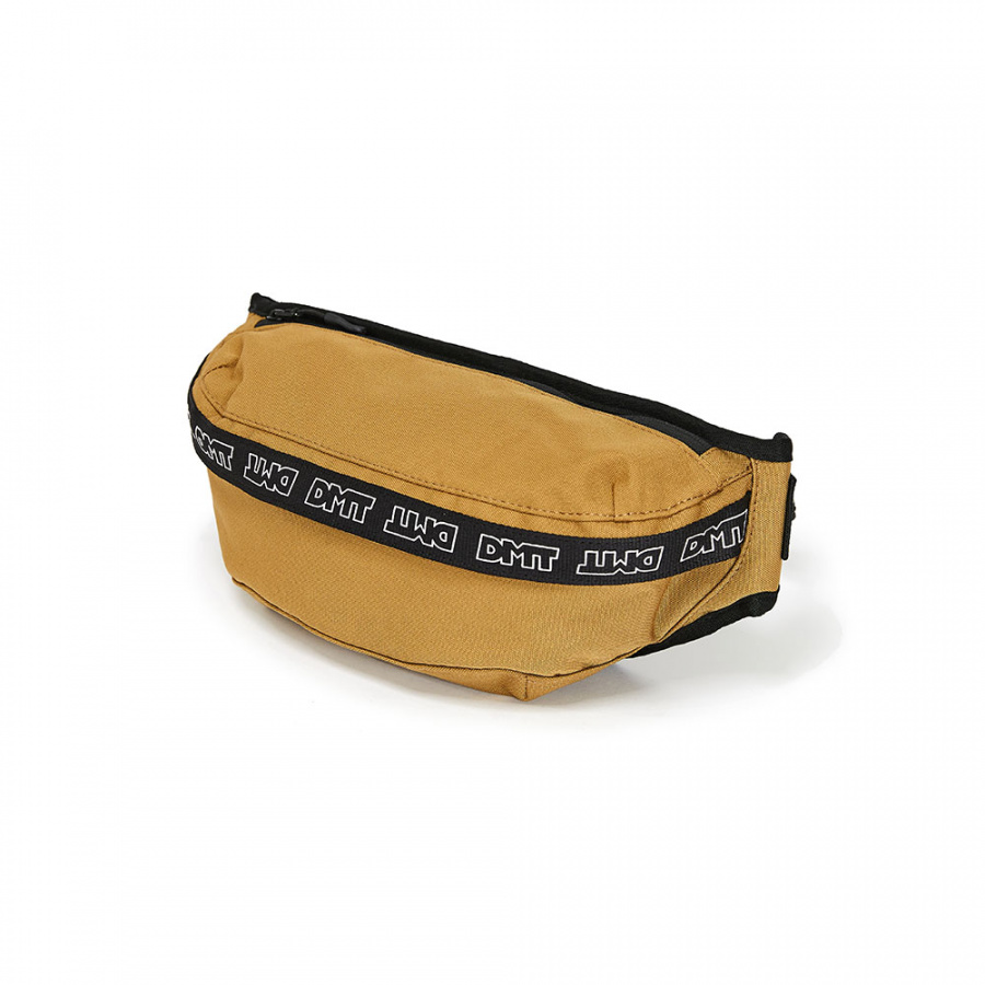디엠티_피에스티브이엠(DMT_PSTVM) LOGO TAPE WAIST BAG BEIGE