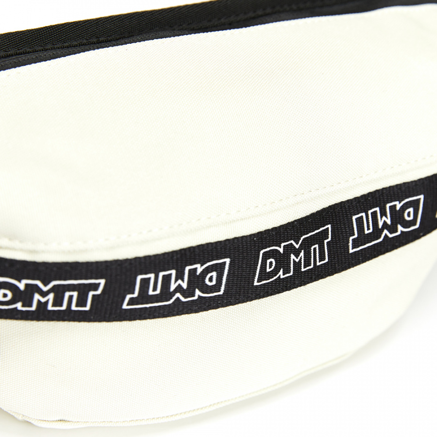 디엠티_피에스티브이엠(DMT_PSTVM) LOGO TAPE WAIST BAG IVORY