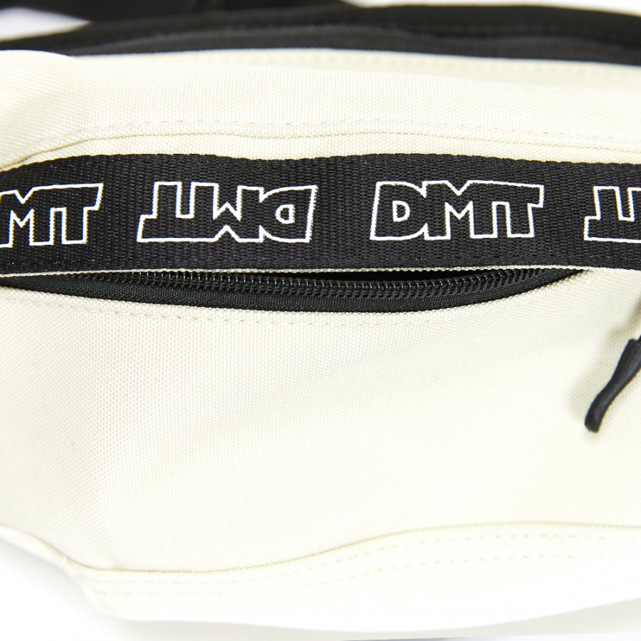 디엠티_피에스티브이엠(DMT_PSTVM) LOGO TAPE WAIST BAG IVORY