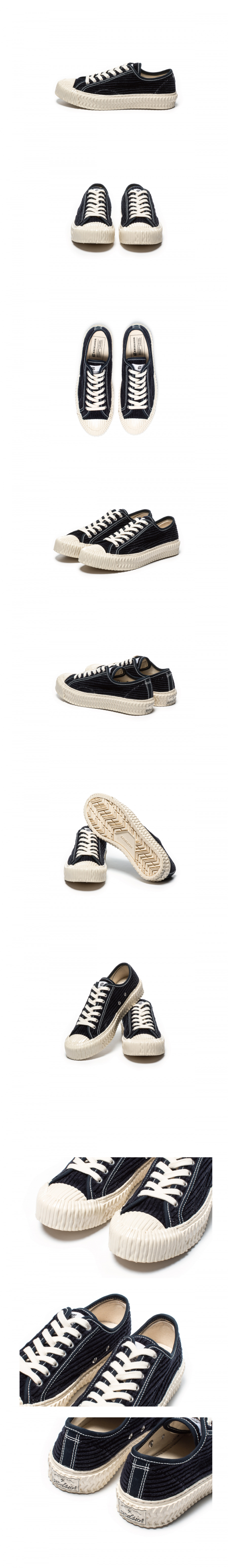 엑셀시오르(EXCELSIOR) 볼트 로우 코듀로이 Bolt Low Corduroy_Midnight Blue (DF_M6017CD_NV)