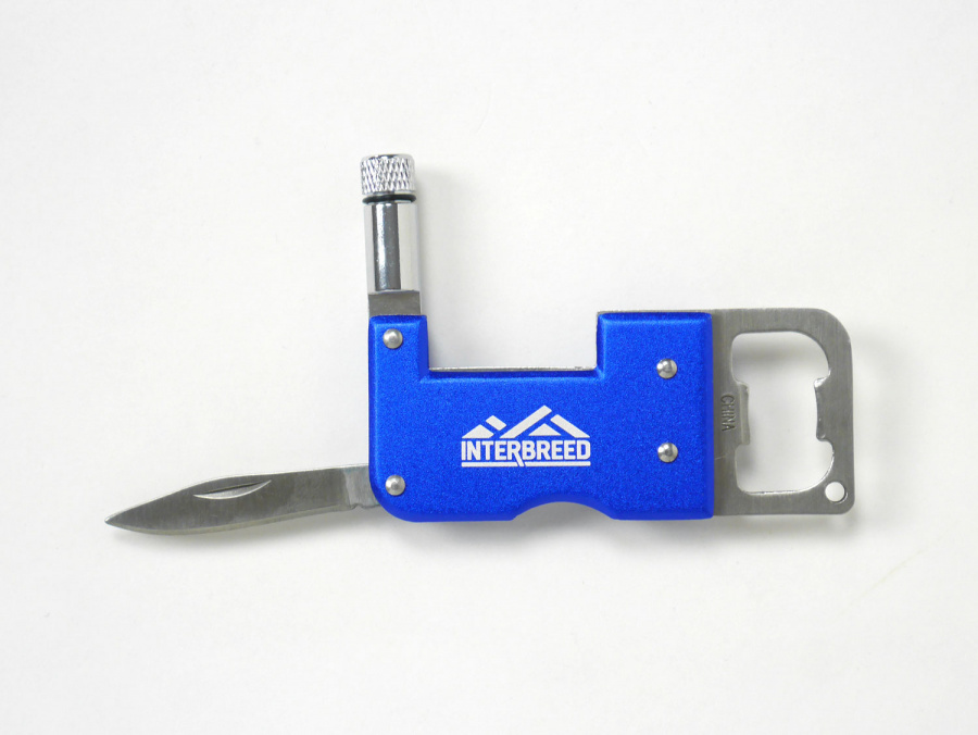 인터브리드(INTERBREED) Flash Light Multi Tool BLUE