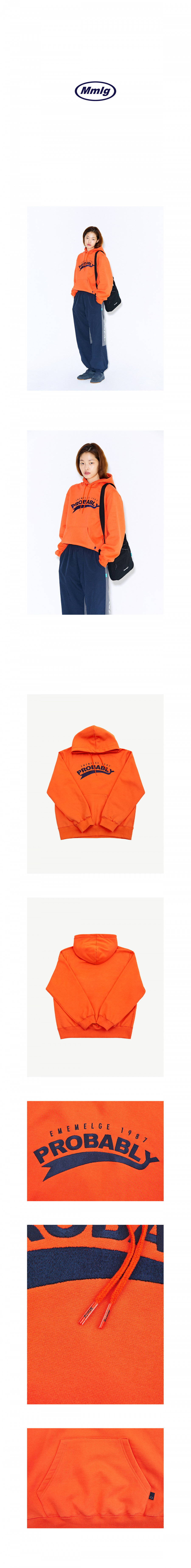 팔칠엠엠서울(87MM_SEOUL) [Mmlg] PROBABLY HOOD (ORANGE)