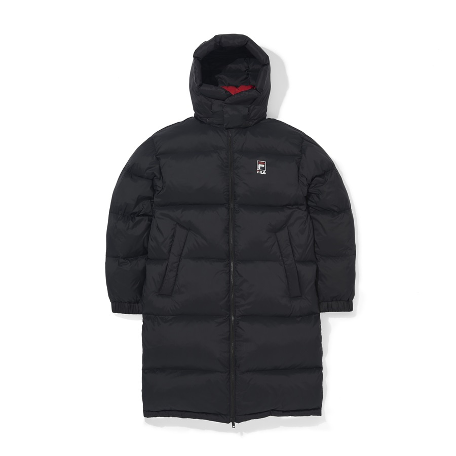 휠라(FILA) 리버시블 롱다운 점퍼 (FE2DJA6103XBLK)