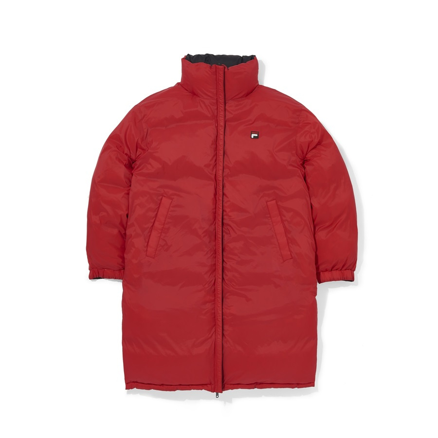 휠라(FILA) 리버시블 롱다운 점퍼 (FE2DJA6103XBLK)