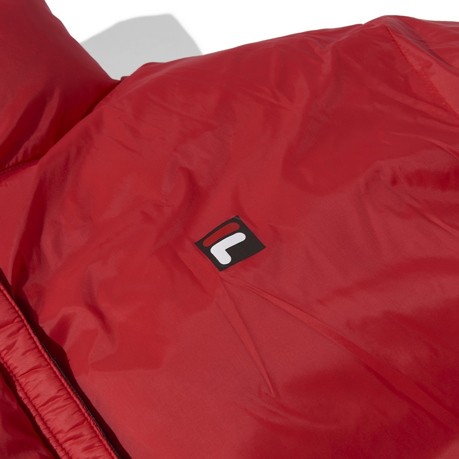 휠라(FILA) 리버시블 롱다운 점퍼 (FE2DJA6103XBLK)