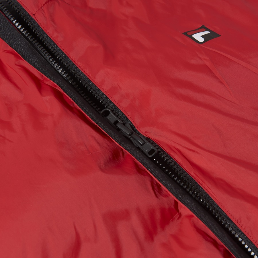 휠라(FILA) 리버시블 롱다운 점퍼 (FE2DJA6103XBLK)