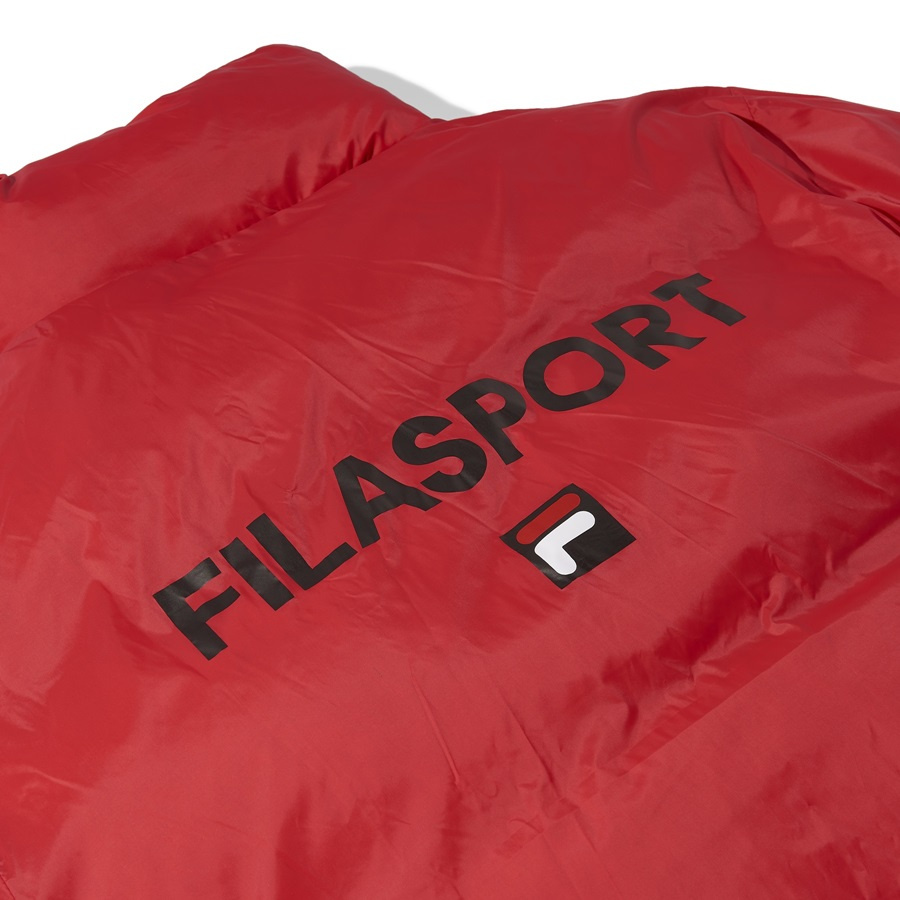 휠라(FILA) 리버시블 롱다운 점퍼 (FE2DJA6103XBLK)