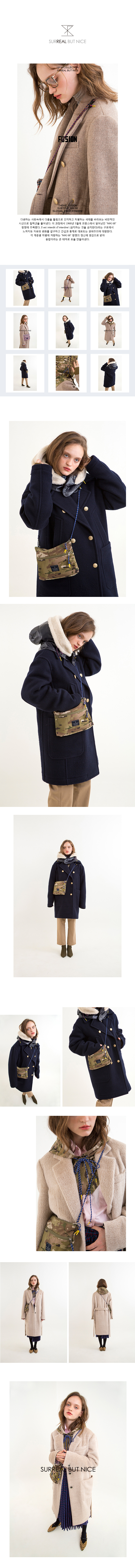 서리얼벗나이스 유니섹스(SURREALBUTNICE UNISEX) Camo Bag