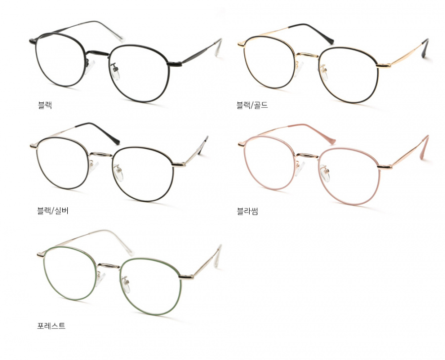 씨엘론다(CIELONDA) Allen 엘렌  블랙 안경테