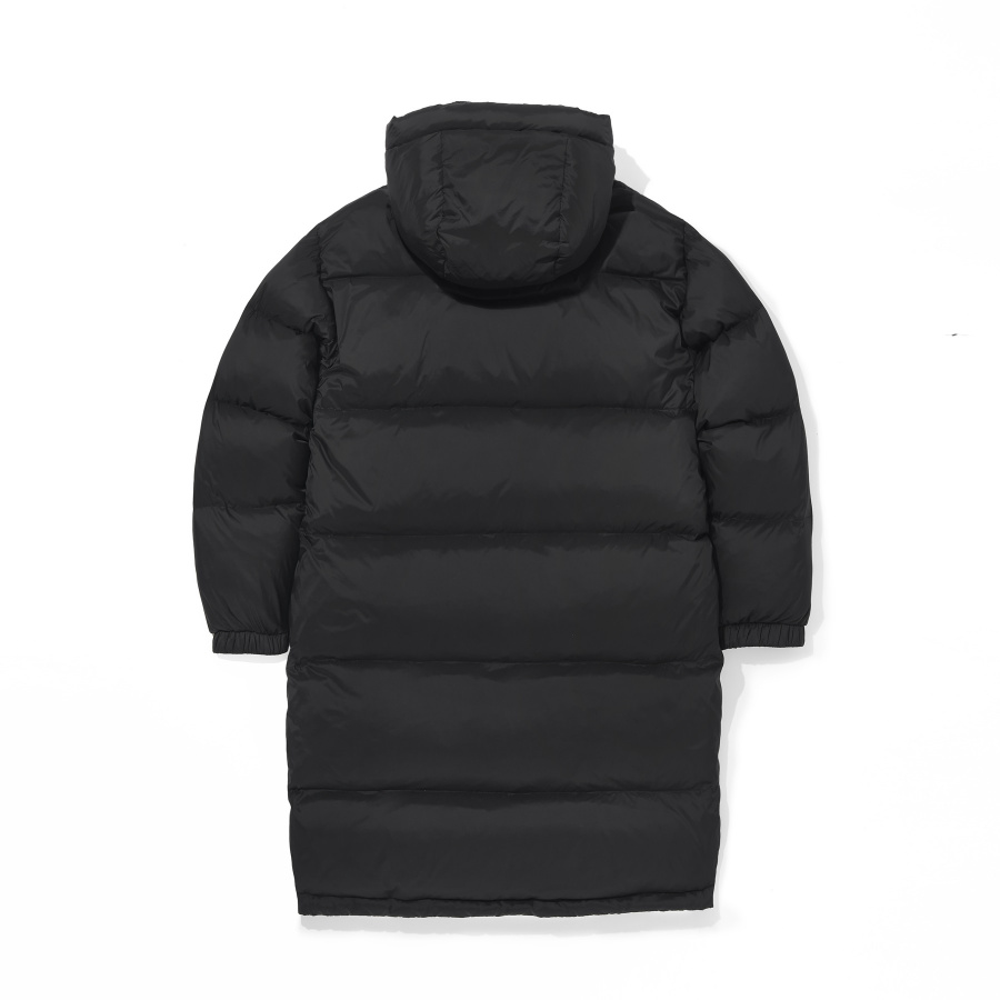 휠라(FILA) 리버시블 롱다운 점퍼_블랙에디션 (FE2DJA6103XBBK)