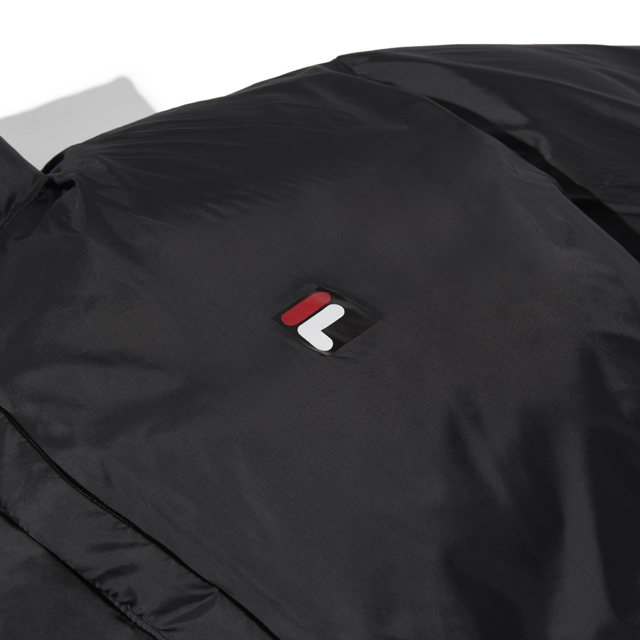 휠라(FILA) 리버시블 롱다운 점퍼_블랙에디션 (FE2DJA6103XBBK)