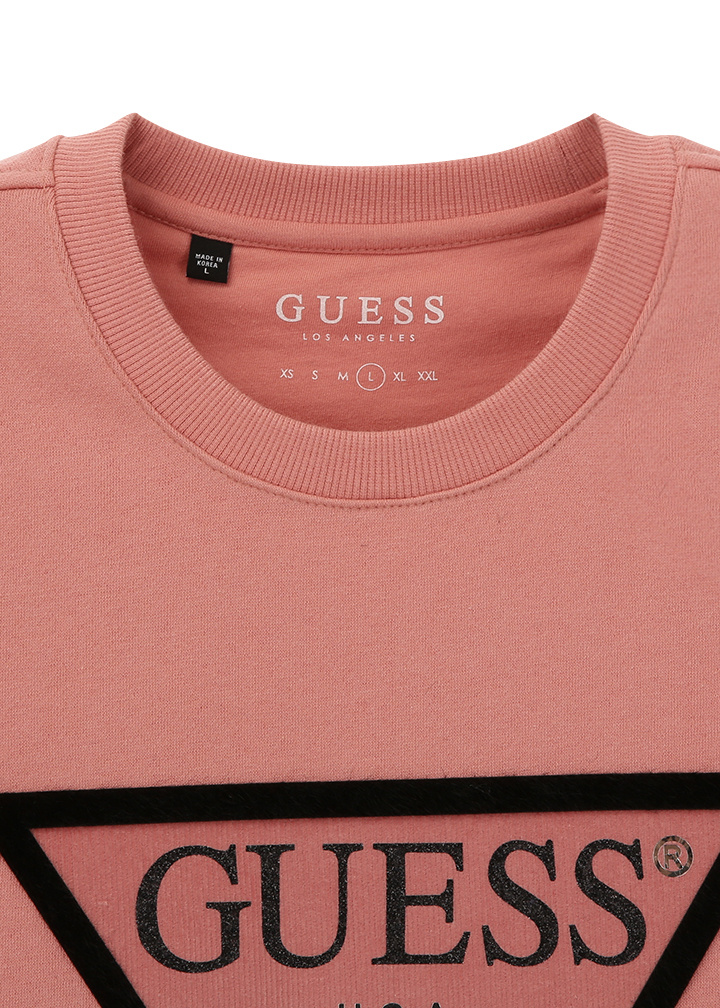 게스(GUESS) 남녀공용 코듀로이 ▽로고 M2M