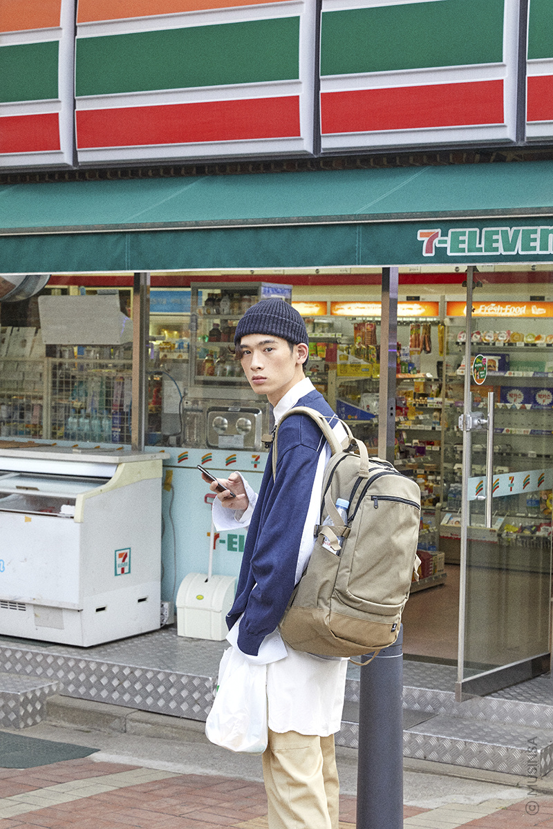 디얼스(THE EARTH) WASHED CORDURA 28L BACKPACK - BEIGE