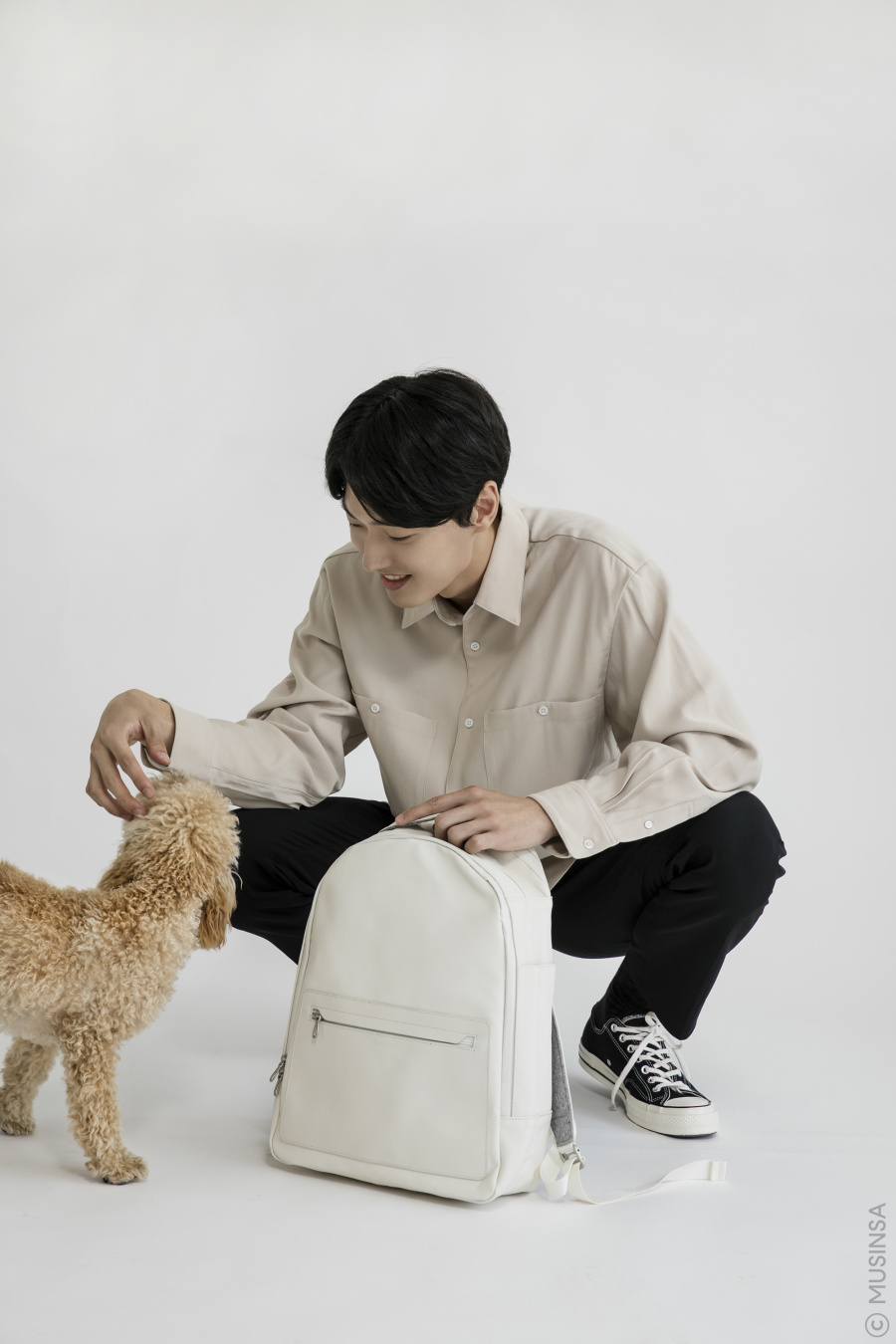 스위치(SWEETCH) 백팩 M 블루