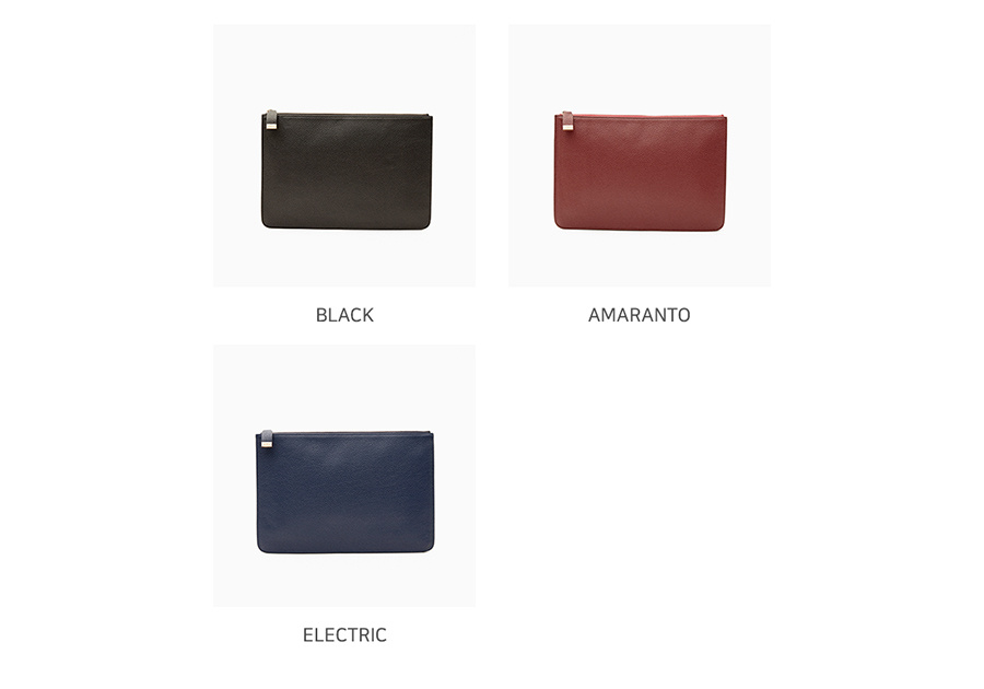 엘더블유엘(LWL) TWOTONE CLUTCH / AMARANTO