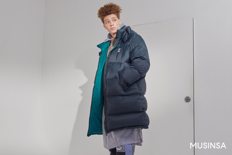 휠라(FILA) 리버시블 롱다운 점퍼 (FE2DJA6103XINA)