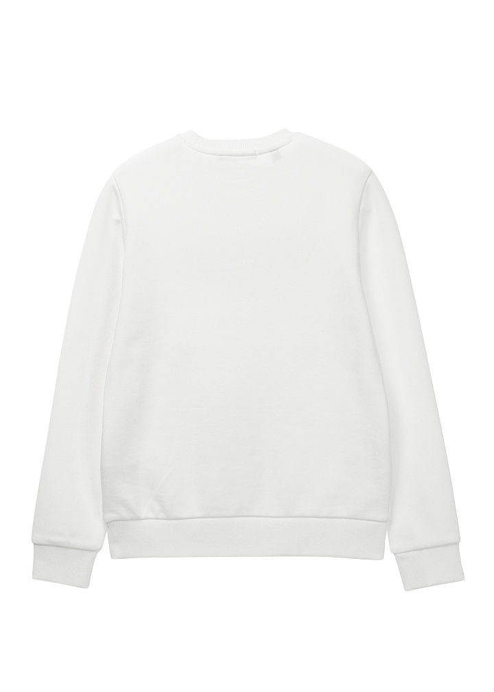 게스(GUESS) [19SS상품]남녀공용 게스로고 고무자수 맨투맨