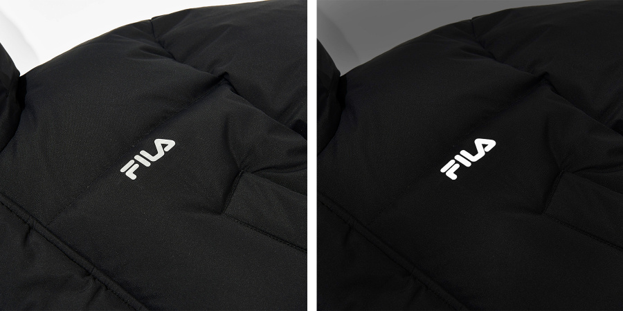 휠라(FILA) 3D 롱다운 점퍼 (FE2DJA6104XBLK)