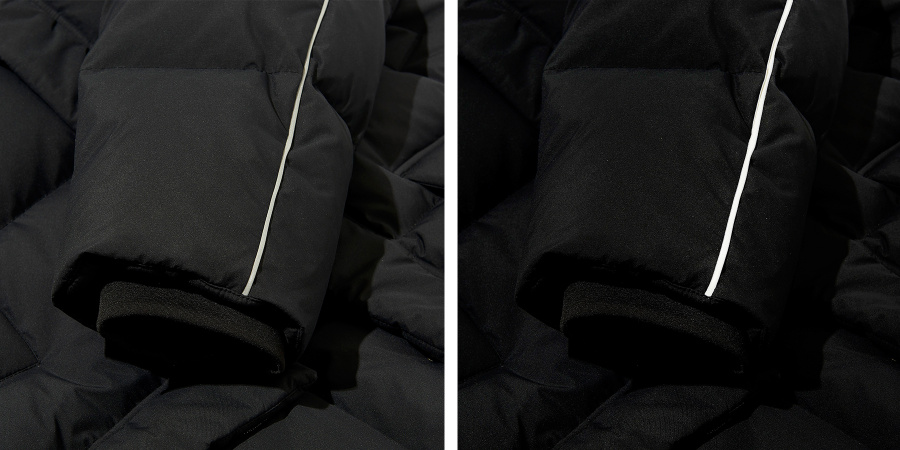 휠라(FILA) 3D 롱다운 점퍼 (FE2DJA6104XBLK)