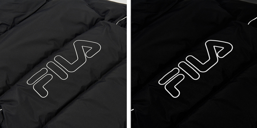 휠라(FILA) 3D 롱다운 점퍼 (FE2DJA6104XBLK)