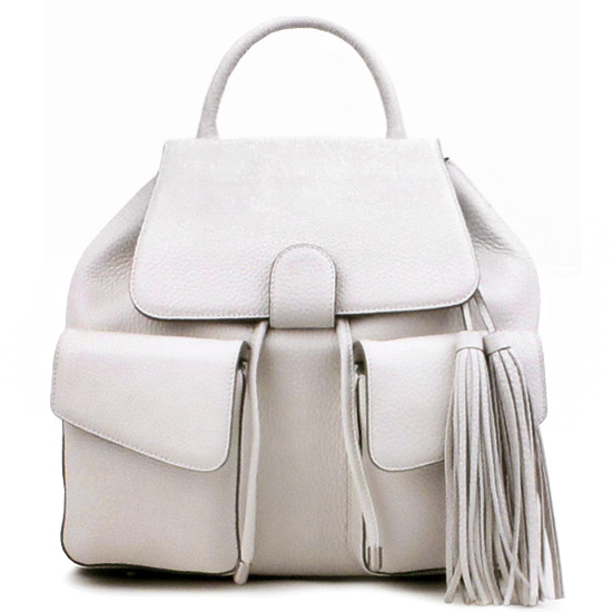 피에스메리제인(PSMARYJANE) 태슬백팩 아이보리