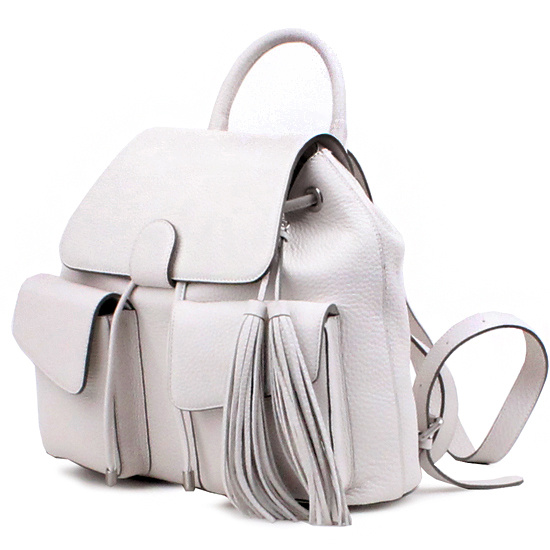 피에스메리제인(PSMARYJANE) 태슬백팩 아이보리