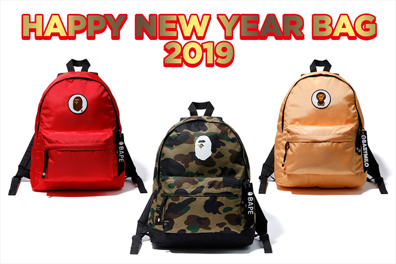 베이프(B.A.P.E) B.A.P.E HAPPY NEW YEAR BAG L