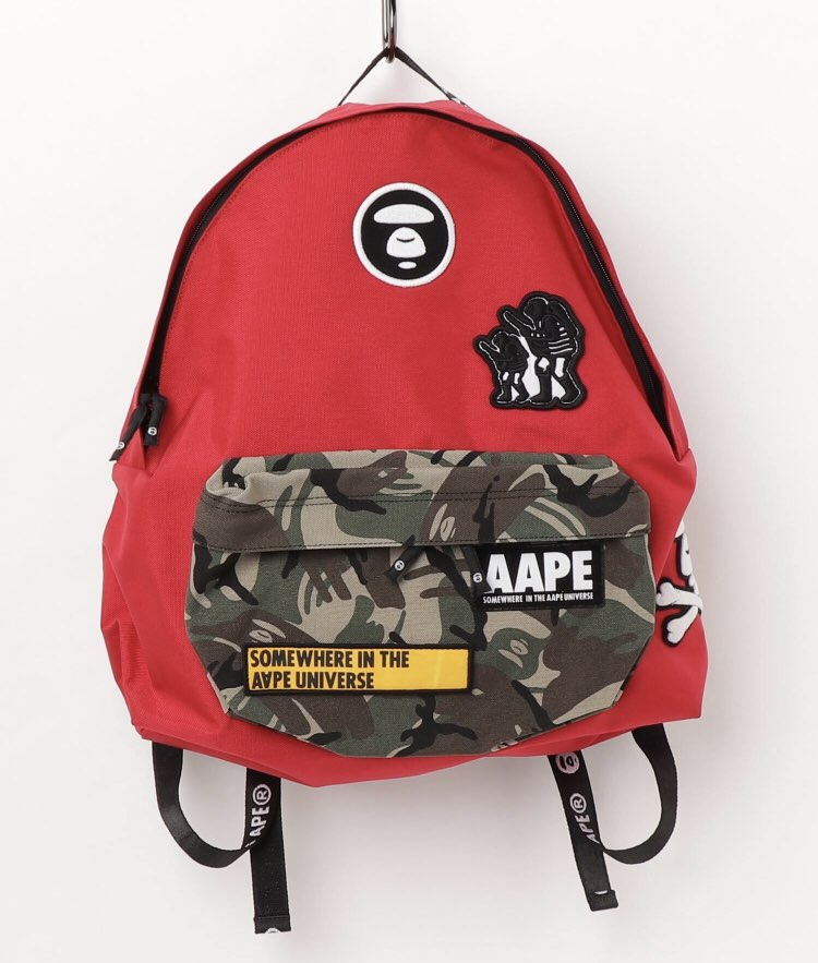 베이프(B.A.P.E) AAPE CORDURA BACKPACK
