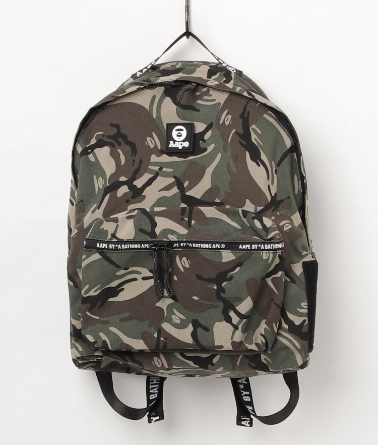 베이프(B.A.P.E) AAPE NYLON CANVAS CORDURA BAG