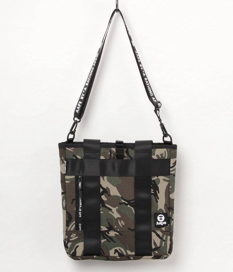 베이프(B.A.P.E) AAPE NYLON CANVAS CORDURA BAG