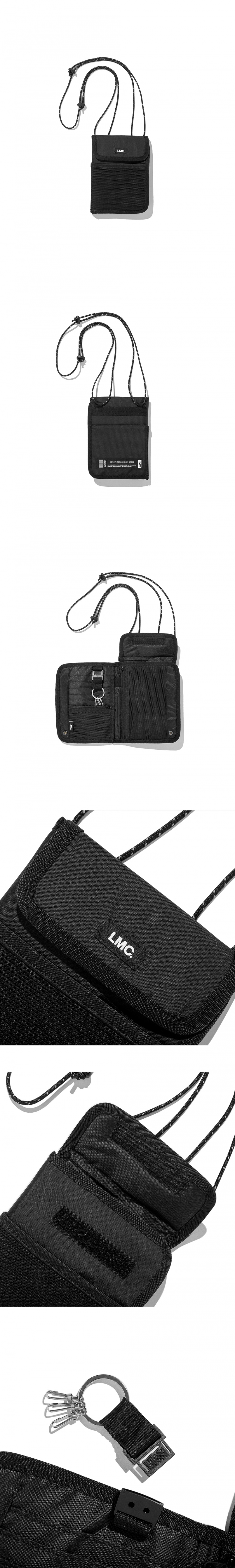 엘엠씨(LMC) LMC PASSPORT BAG black