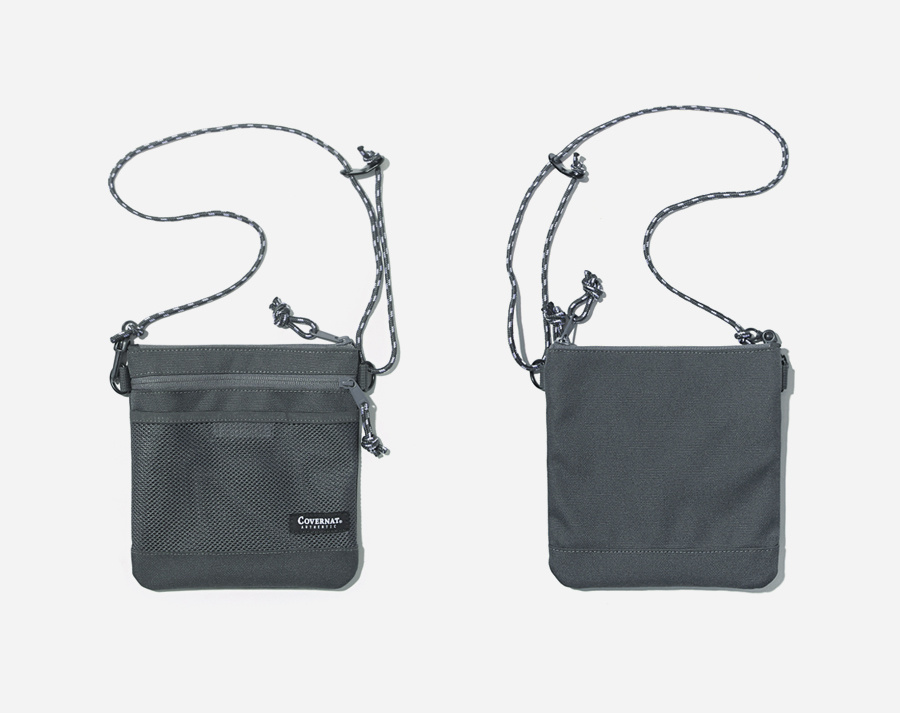커버낫(COVERNAT) CORDURA SACOCHE BAG GRAY