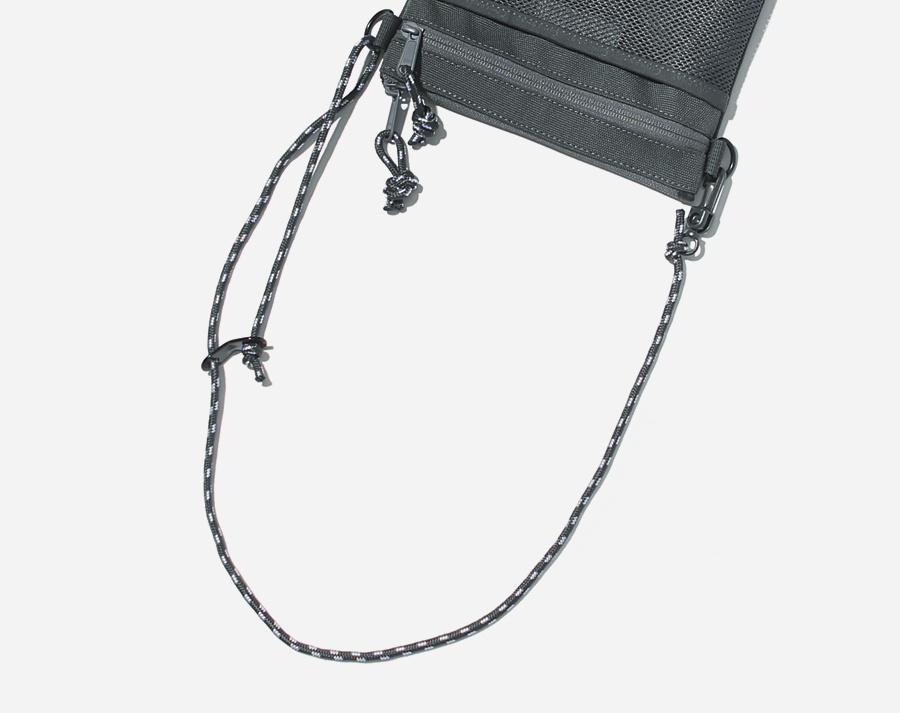 커버낫(COVERNAT) CORDURA SACOCHE BAG GRAY