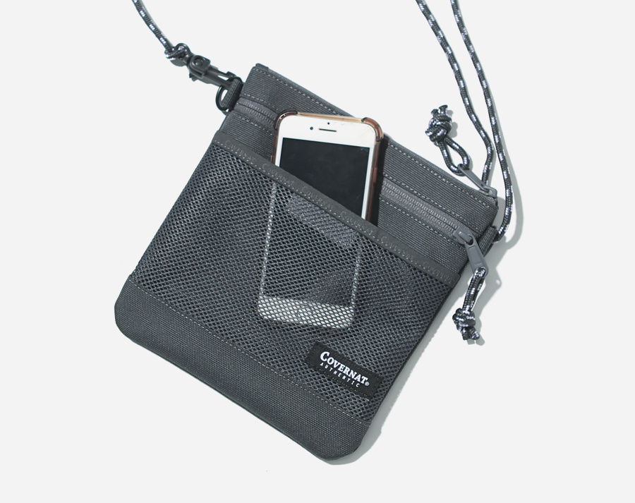 커버낫(COVERNAT) CORDURA SACOCHE BAG GRAY
