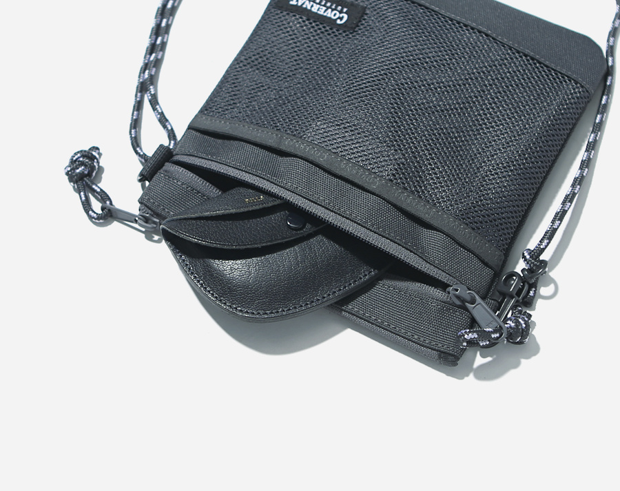 커버낫(COVERNAT) CORDURA SACOCHE BAG GRAY