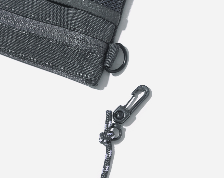 커버낫(COVERNAT) CORDURA SACOCHE BAG GRAY