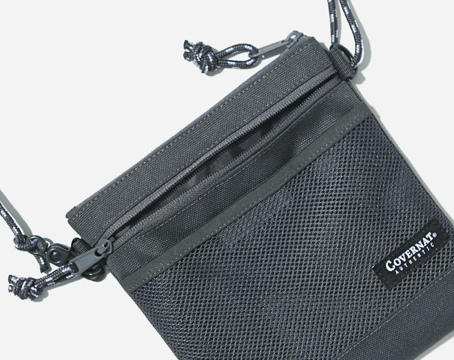 커버낫(COVERNAT) CORDURA SACOCHE BAG GRAY