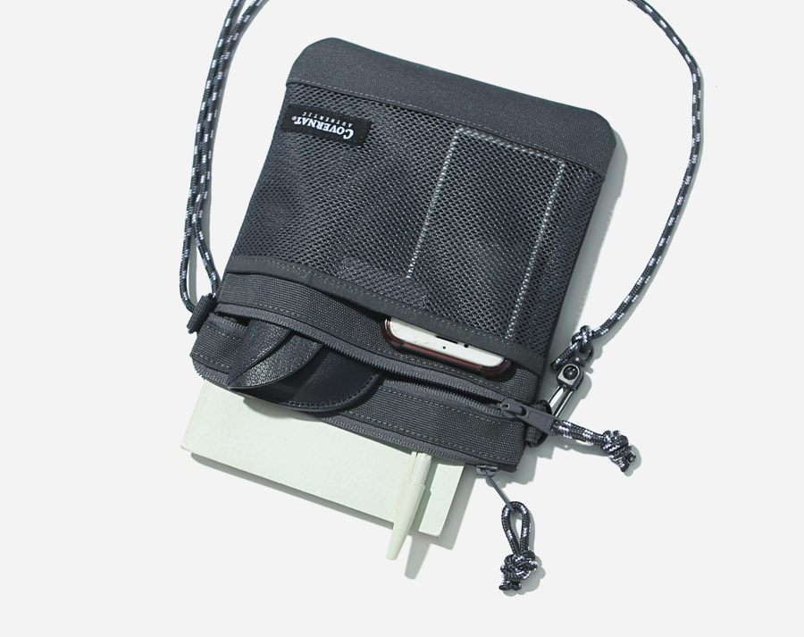 커버낫(COVERNAT) CORDURA SACOCHE BAG GRAY