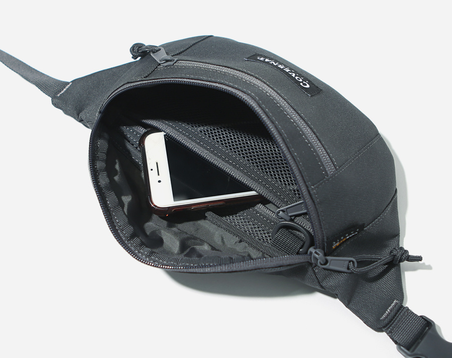 커버낫(COVERNAT) CORDURA FANNY PACK GRAY