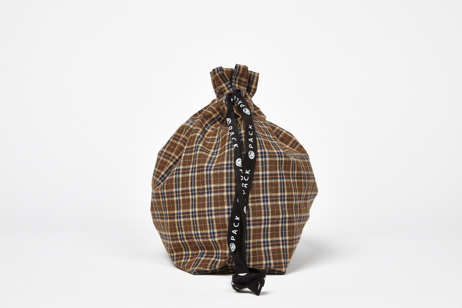비팩(BPACK) 비포터블 - 브라운 체크