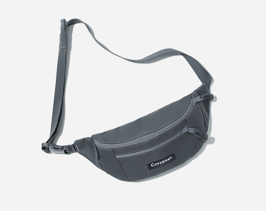 커버낫(COVERNAT) CORDURA FANNY PACK GRAY