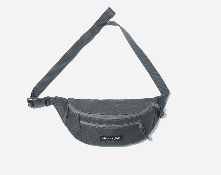 커버낫(COVERNAT) CORDURA FANNY PACK GRAY