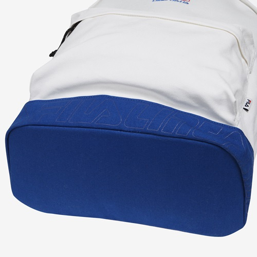 휠라(FILA) 캔버스 라운드 백팩 (FS3BPB5004XOWH)