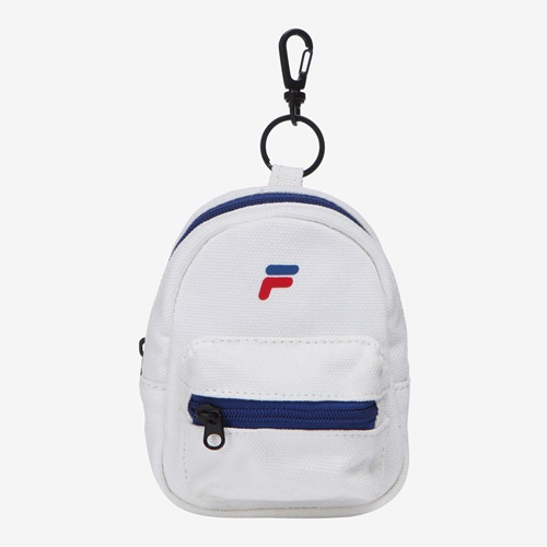 휠라(FILA) 캔버스 라운드 백팩 (FS3BPB5004XOWH)