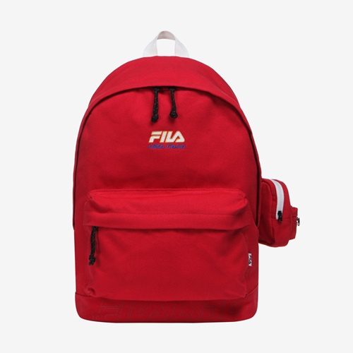 휠라(FILA) 캔버스 라운드 백팩 (FS3BPB5004XDRD)